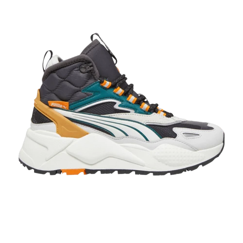 PUMA RS-X High Big Kid 'Dark Coal Vapor Grey'