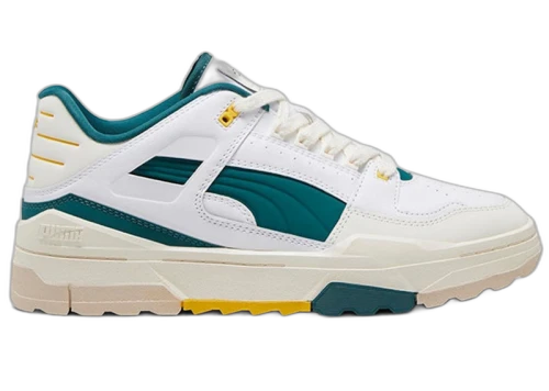 Puma Sliptream Lo Xtreme White Malachite Yellow Sizzle