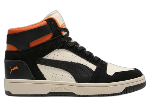 Puma Rebound Layup Suede Alpine Snow Black