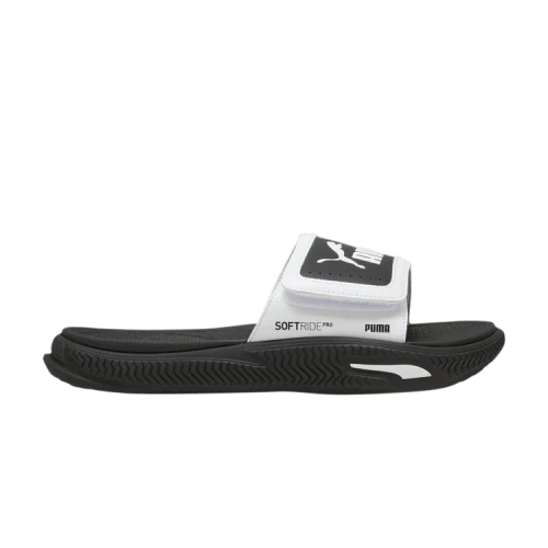 PUMA Softride Pro 24 V Slides 'White Black'
