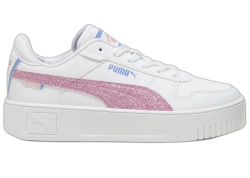 Puma Carina Street Deep Dive White Fast Pink Blue Skies (GS)
