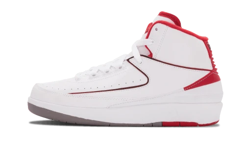 Jordan 2 Retro White Red (2014) (GS)