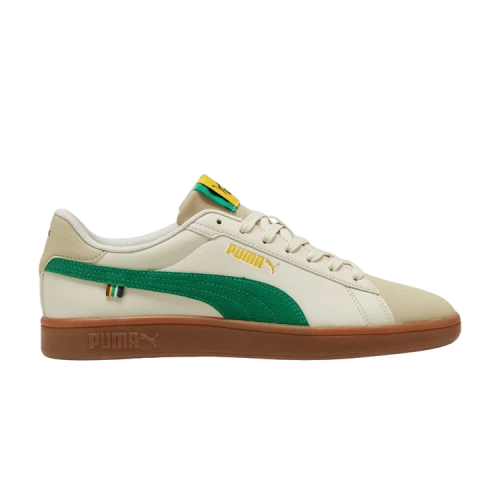 PUMA Smash 3.0 Football24 'Beige Green Gum'