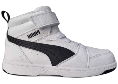 Puma Rebound V6 Mid White Black (TD)
