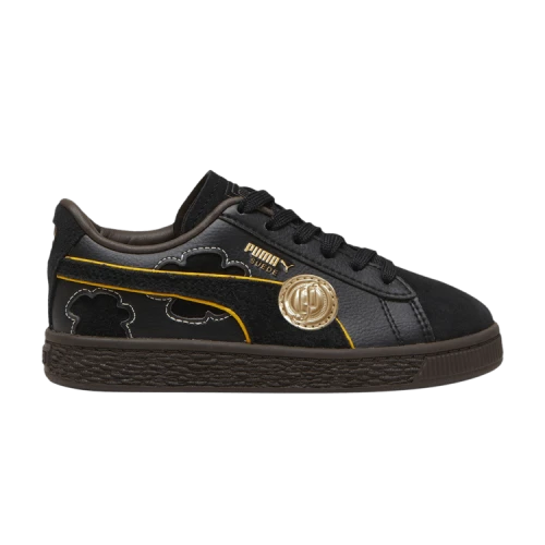PUMA One Piece x Suede Little Kid 'Blackbeard'