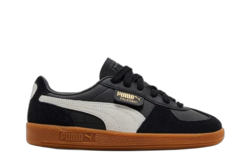 PUMA Palermo Leather Big Kid 'Black Feather Grey Gum'