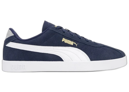Puma Club II Navy White Gold