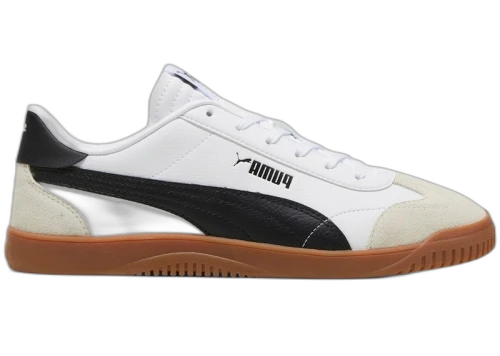 Puma Club 5V5 SD White Black Vapor Gray (Women's)