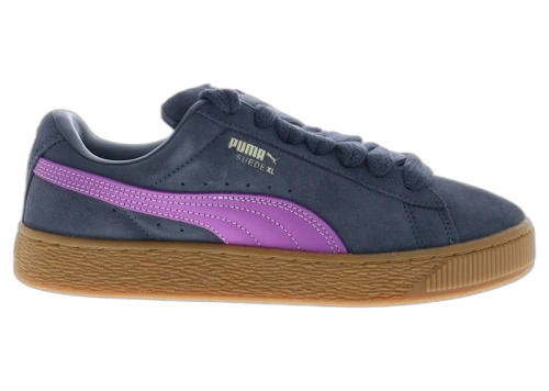 Puma Suede XL Galactic Gray Wild Berry (Women's)