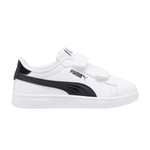 Puma Smash 3.0 Little Kid 'Nightkeeper - White Black'