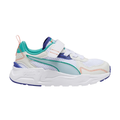 Puma Trinity Lite RBS 2 AC+ Little Kid 'White Teal Royal'