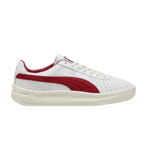 Puma GV Special Base White Dark Crimson