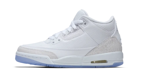 Jordan 3 Retro Pure White (2018) (GS)