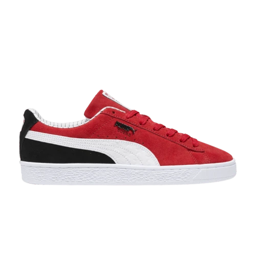 PUMA Pinstripe Sports Club x Suede 'Red Black'