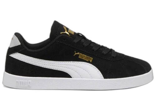 Puma Club II Black White Gold (GS)