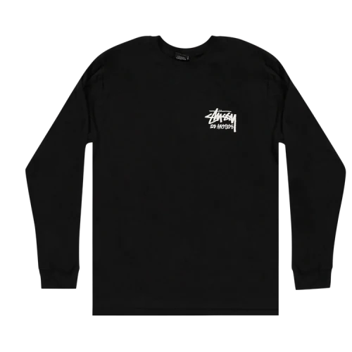 Stussy Stock LA Long-Sleeve Tee 'Black'