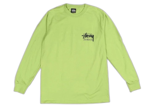 Stussy Stock Los Angeles LS T-shirt Tea