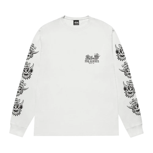 Stussy Witch Doctor Long-Sleeve Tee Pigment Dyed 'Natural'