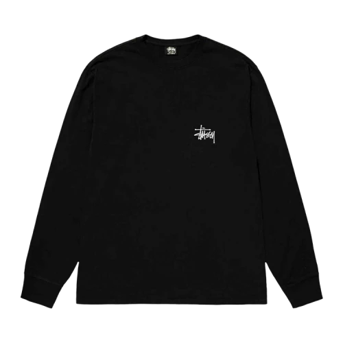 Stussy Stock Biarritz Long-Sleeve Tee 'Black'