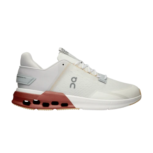 On Cloudnova Flux 'Undyed White Auburn'