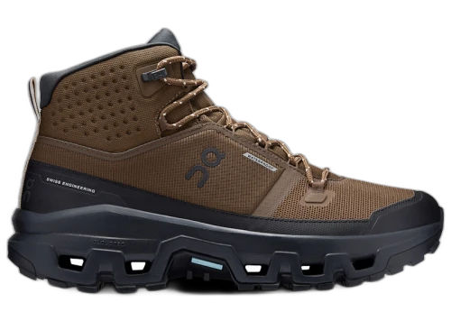 On Running Cloudrock Mid Waterproof Earth Black