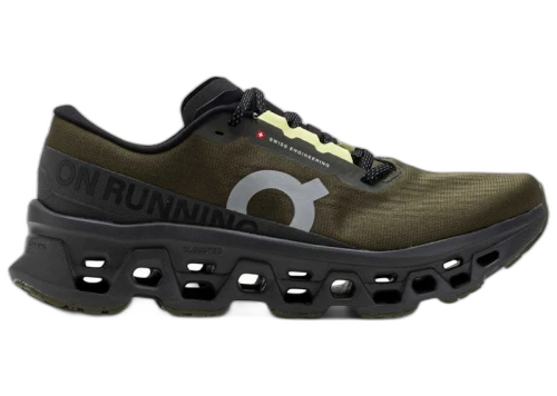 On Running Cloudmonster 3 Olive Eclipse