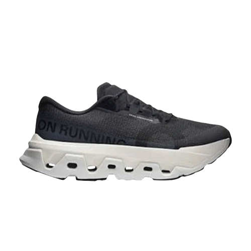 On Cloudmonster 3 Breathable Rebound Running Shoes Men's Black White