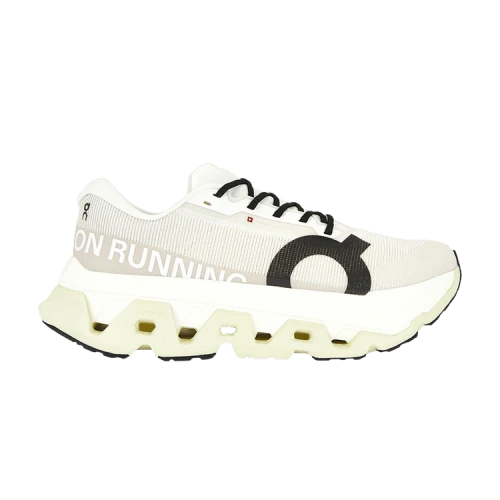 On Cloudmonster 3 Support Balance Rebound Running Shoes Men's Light Gray White