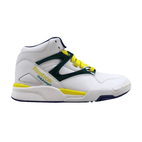 Reebok Pump Omni Lite 'White Royal Yellow' Sample