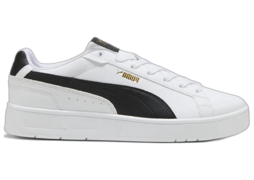 Puma Court Classic Black White Gold