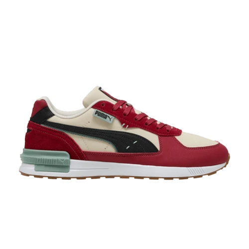 Puma Graviton Greenside Alpine Snow Black Dark Crimson