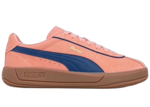 Puma Club Klassika Suede Pink Fruit Blazing Blue Gold (Women's)
