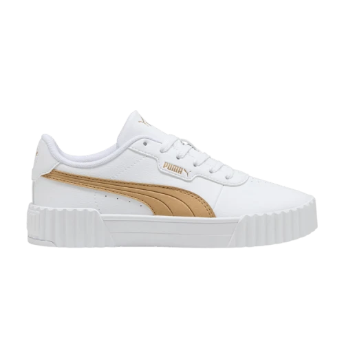 PUMA Carina 3.0 Aqua Metallics 'White Light Sand Gold' (Women's)