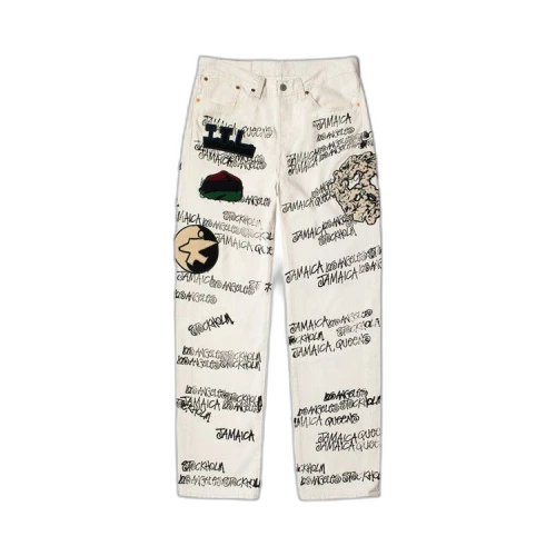 Stussy x Denim Tears x Our Legacy TTL 501 Jean 'White'
