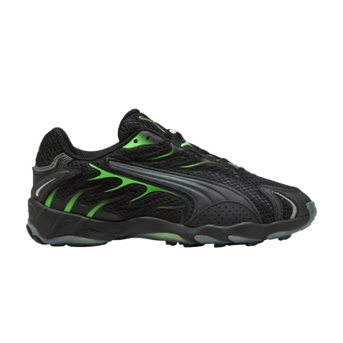 Puma Inhale Big Kid 'Black Green Glare'