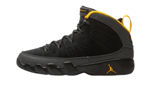Jordan 9 Retro Dark Charcoal University Gold (PS)