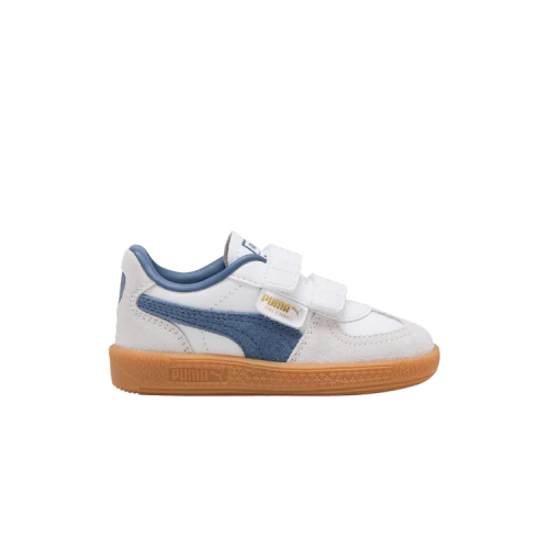 Puma Palermo Leather Toddler 'White Dark Indigo'