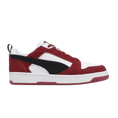 PUMA Rebound V6 Low SD 'For All Time Red White Black'