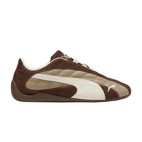 Puma Speedcat Plus Quilted Espresso Brown White