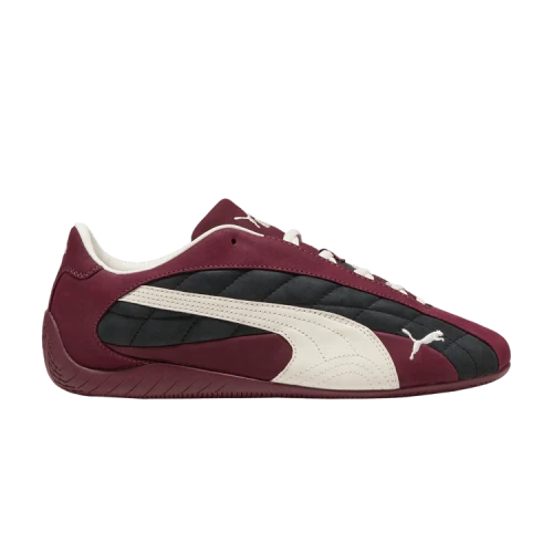 Puma Speedcat Plus Quilted Ruby Shimmer White