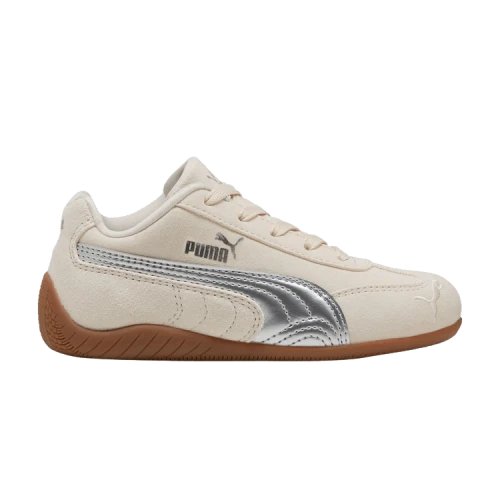 Puma Speedcat Little Kid 'Metallic Pack - Alpine Snow Silver'