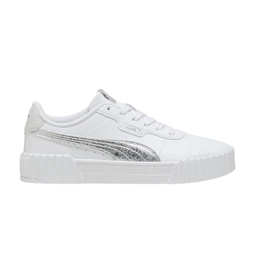 Puma Carina 3.0 Metallic 'White Silver' (Women's)