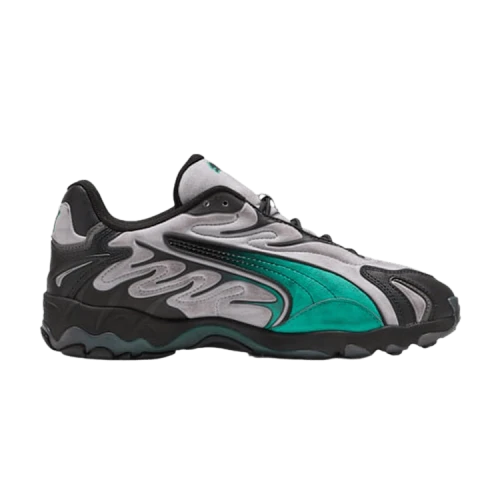 Puma Inhale Distressed 'Vibrant Silver Vibrant Green'
