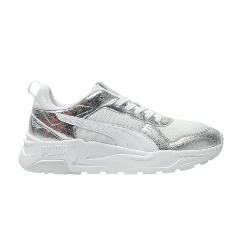 Puma Trinity 2 LT Metallic 'White Metallic Silver' (Women's)