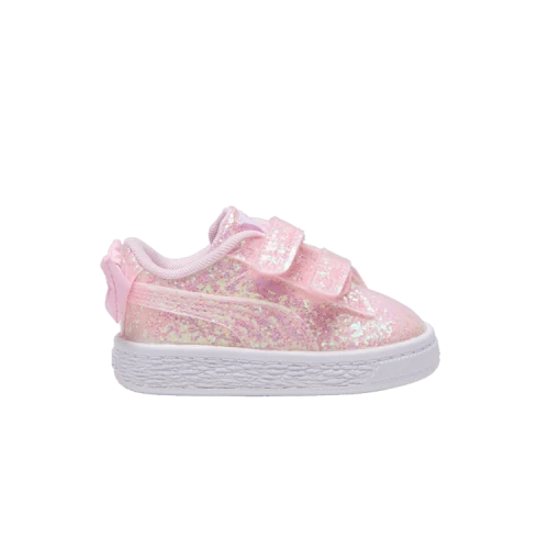 Puma Basket Toddler 'Bow Metallic'