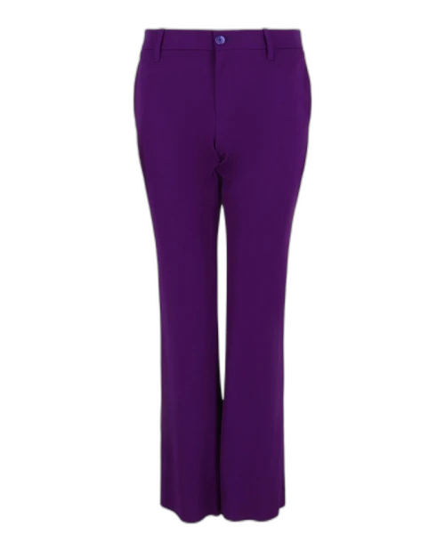 Gucci Tailored Bootcut Pants Shiny Purple