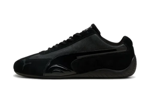 Puma Speedcat Shield Aston Martin Aramco F1 Black Green Lux