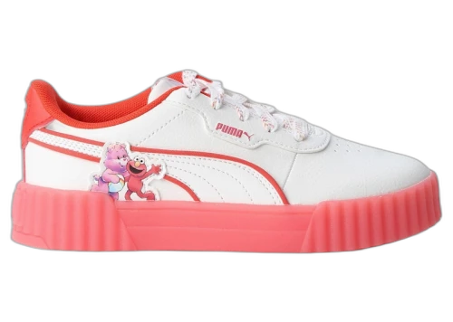 Puma Carina 3.0 Care Bears x Sesame Street White Active Red (PS)