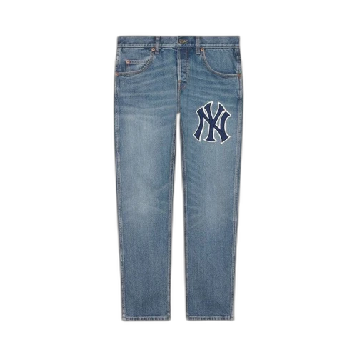 Gucci NY Yankees™ Jeans 'Stone Wash'