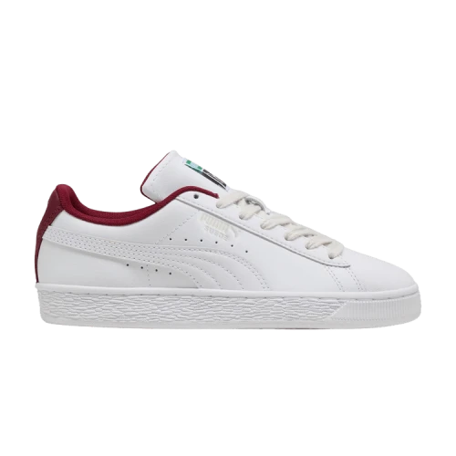 Puma Suede GS 'White Team Regal Red'